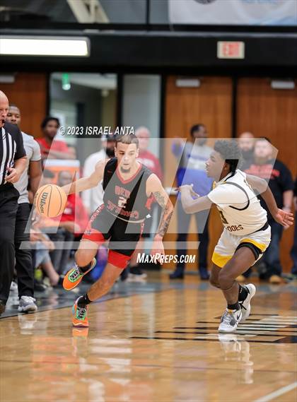 Thumbnail 3 in Fairmont vs Red Springs (2023 Robeson County Shootout) photogallery.