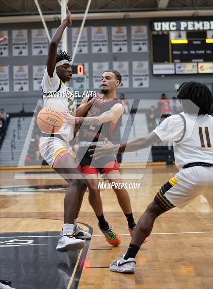 Thumbnail 2 in Fairmont vs Red Springs (2023 Robeson County Shootout) photogallery.
