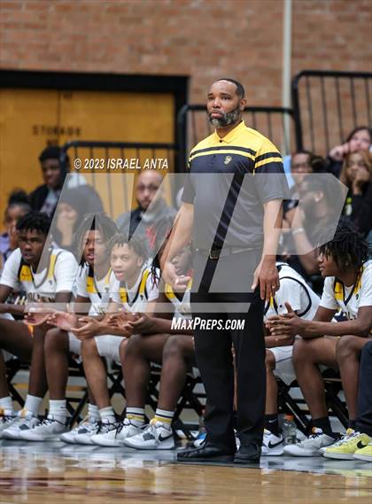 Thumbnail 1 in Fairmont vs Red Springs (2023 Robeson County Shootout) photogallery.