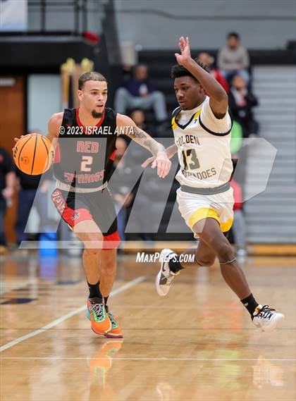 Thumbnail 2 in Fairmont vs Red Springs (2023 Robeson County Shootout) photogallery.