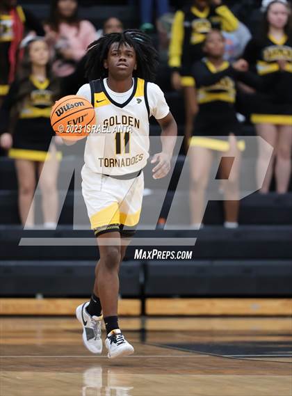 Thumbnail 2 in Fairmont vs Red Springs (2023 Robeson County Shootout) photogallery.