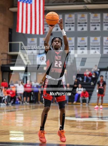 Thumbnail 2 in Fairmont vs Red Springs (2023 Robeson County Shootout) photogallery.