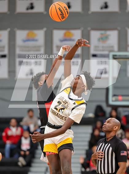Thumbnail 2 in Fairmont vs Red Springs (2023 Robeson County Shootout) photogallery.
