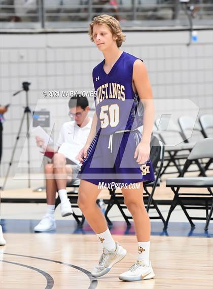 Thumbnail 2 in Sunrise Mountain vs. Rancho Solano - Section 7 Basketball Tournament photogallery.