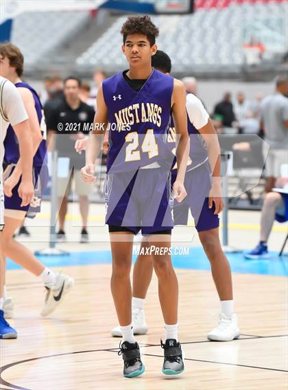 Thumbnail 3 in Sunrise Mountain vs. Rancho Solano - Section 7 Basketball Tournament photogallery.