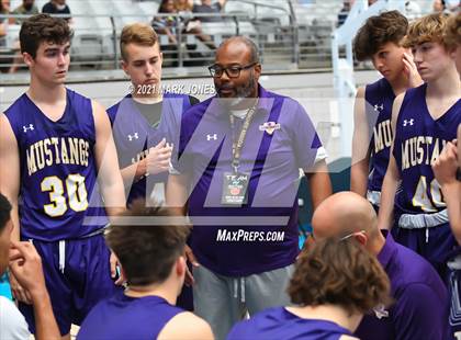 Thumbnail 1 in Sunrise Mountain vs. Rancho Solano - Section 7 Basketball Tournament photogallery.