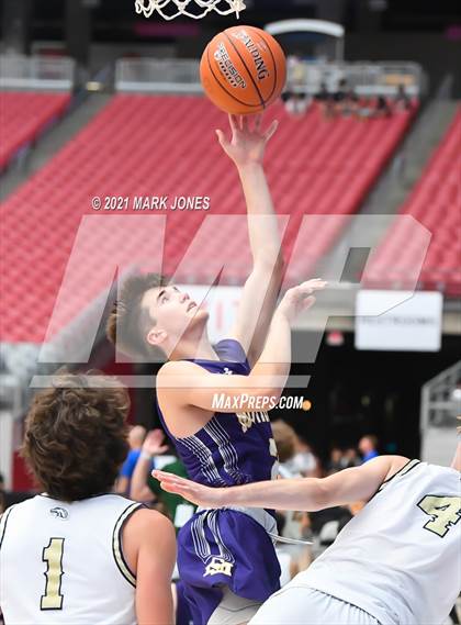 Thumbnail 1 in Sunrise Mountain vs. Rancho Solano - Section 7 Basketball Tournament photogallery.