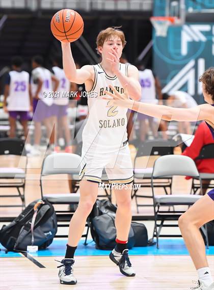Thumbnail 3 in Sunrise Mountain vs. Rancho Solano - Section 7 Basketball Tournament photogallery.
