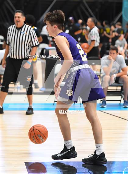 Thumbnail 3 in Sunrise Mountain vs. Rancho Solano - Section 7 Basketball Tournament photogallery.