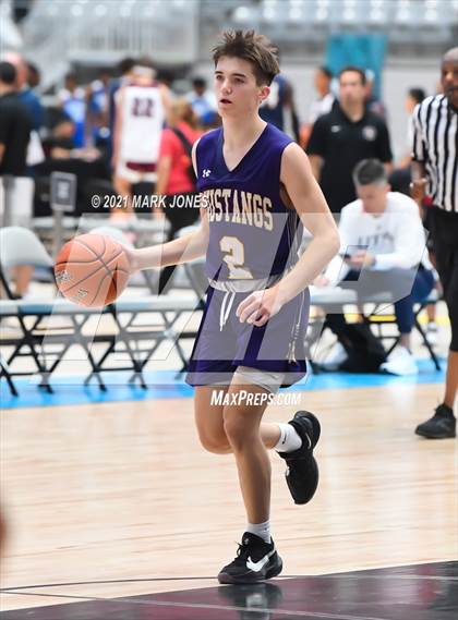 Thumbnail 1 in Sunrise Mountain vs. Rancho Solano - Section 7 Basketball Tournament photogallery.