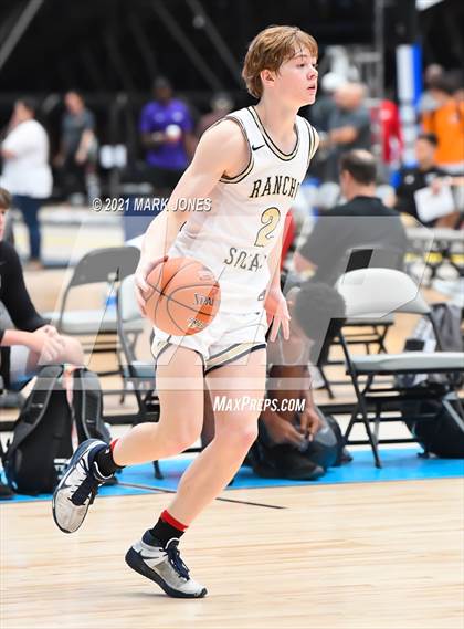 Thumbnail 1 in Sunrise Mountain vs. Rancho Solano - Section 7 Basketball Tournament photogallery.
