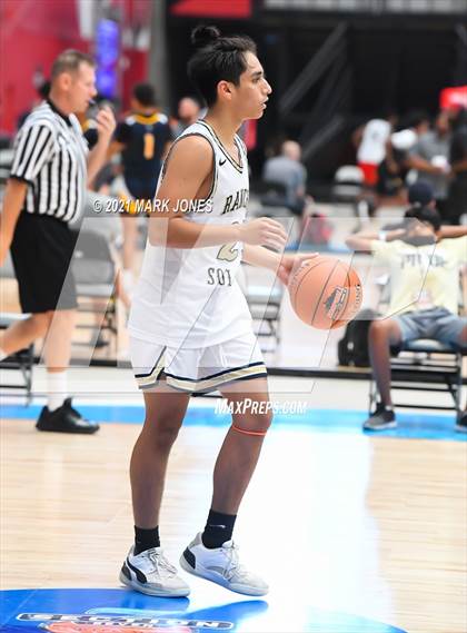 Thumbnail 2 in Sunrise Mountain vs. Rancho Solano - Section 7 Basketball Tournament photogallery.