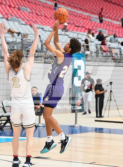 Thumbnail 3 in Sunrise Mountain vs. Rancho Solano - Section 7 Basketball Tournament photogallery.
