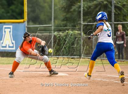 Thumbnail 2 in Atascadero @ Agoura (CIF CS D2 1st Round Playoff) photogallery.