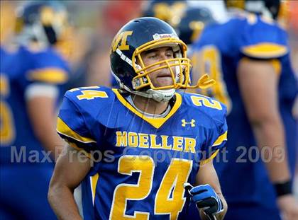 Thumbnail 2 in Winton Woods vs. Archbishop Moeller (Skyline Crosstown Showdown) photogallery.