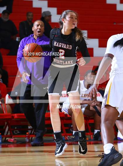 Thumbnail 3 in Lynwood vs. Harvard-Westlake (Battle at the Beach) photogallery.