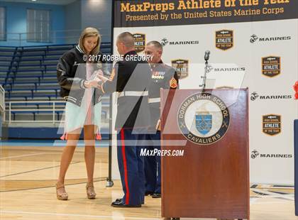 Thumbnail 2 in Marines H.S. Female Athlete of the Year - Thayer Hall  photogallery.