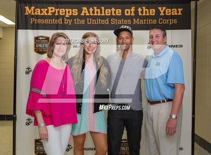 Thumbnail 2 in Marines H.S. Female Athlete of the Year - Thayer Hall  photogallery.