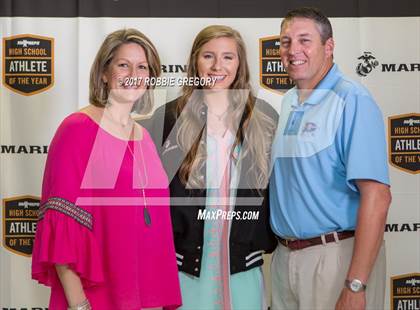 Thumbnail 1 in Marines H.S. Female Athlete of the Year - Thayer Hall  photogallery.