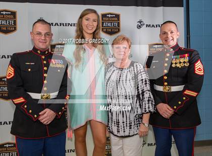 Thumbnail 2 in Marines H.S. Female Athlete of the Year - Thayer Hall  photogallery.