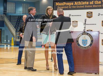Thumbnail 1 in Marines H.S. Female Athlete of the Year - Thayer Hall  photogallery.