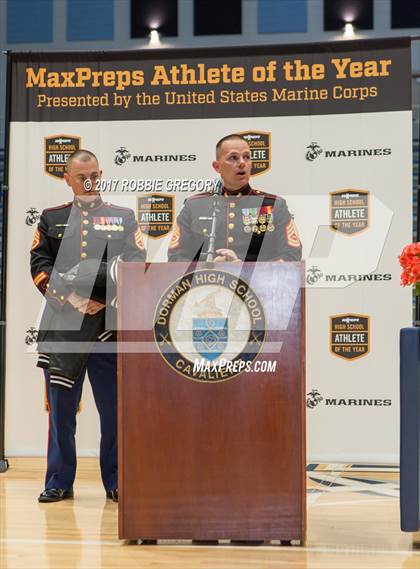 Thumbnail 3 in Marines H.S. Female Athlete of the Year - Thayer Hall  photogallery.