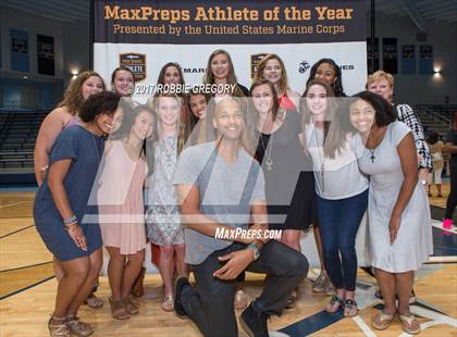 Thumbnail 1 in Marines H.S. Female Athlete of the Year - Thayer Hall  photogallery.