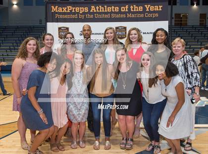 Thumbnail 2 in Marines H.S. Female Athlete of the Year - Thayer Hall  photogallery.