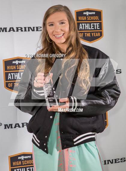 Thumbnail 1 in Marines H.S. Female Athlete of the Year - Thayer Hall  photogallery.