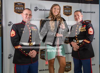 Thumbnail 2 in Marines H.S. Female Athlete of the Year - Thayer Hall  photogallery.