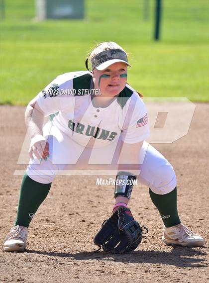 Thumbnail 2 in Ponderosa vs. Pleasant Grove (Stephanie LeDoux Tournament) photogallery.