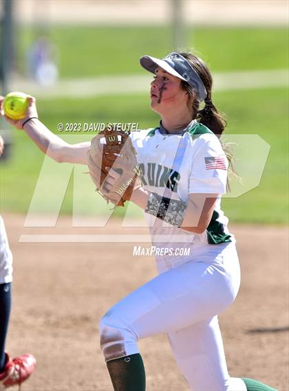 Thumbnail 2 in Ponderosa vs. Pleasant Grove (Stephanie LeDoux Tournament) photogallery.