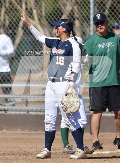 Thumbnail 2 in Ponderosa vs. Pleasant Grove (Stephanie LeDoux Tournament) photogallery.