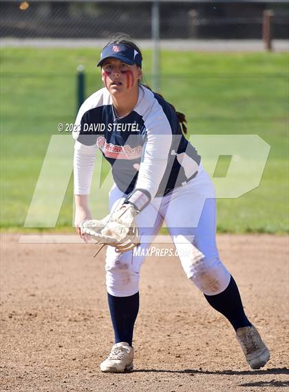 Thumbnail 2 in Ponderosa vs. Pleasant Grove (Stephanie LeDoux Tournament) photogallery.