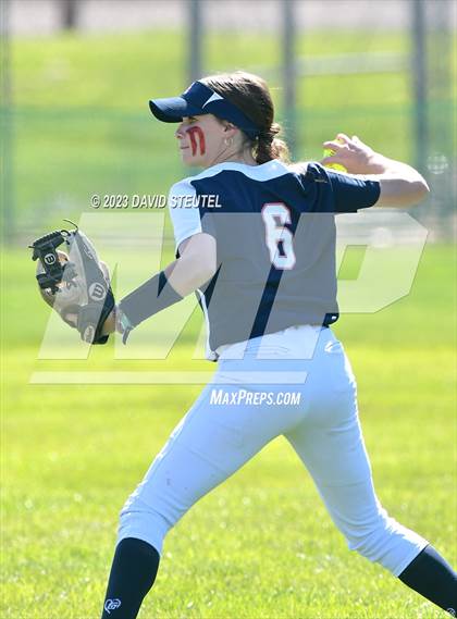 Thumbnail 3 in Ponderosa vs. Pleasant Grove (Stephanie LeDoux Tournament) photogallery.