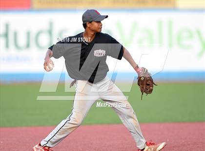 Thumbnail 1 in HVMSBL High School Futures (Team Black vs Team Blue) photogallery.
