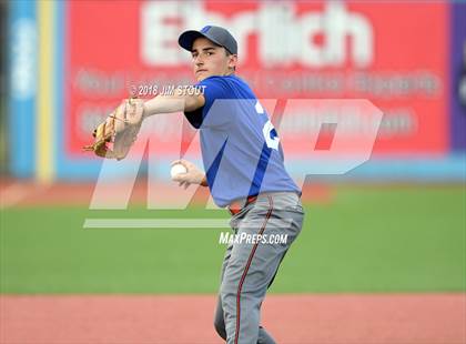 Thumbnail 1 in HVMSBL High School Futures (Team Black vs Team Blue) photogallery.