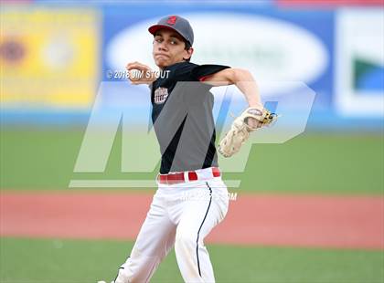 Thumbnail 1 in HVMSBL High School Futures (Team Black vs Team Blue) photogallery.