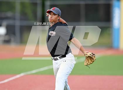Thumbnail 3 in HVMSBL High School Futures (Team Black vs Team Blue) photogallery.