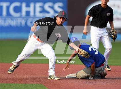 Thumbnail 1 in HVMSBL High School Futures (Team Black vs Team Blue) photogallery.