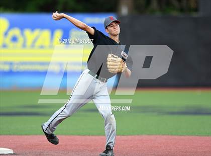 Thumbnail 3 in HVMSBL High School Futures (Team Black vs Team Blue) photogallery.