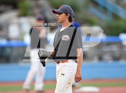 Thumbnail 3 in HVMSBL High School Futures (Team Black vs Team Blue) photogallery.