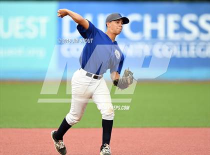 Thumbnail 1 in HVMSBL High School Futures (Team Black vs Team Blue) photogallery.