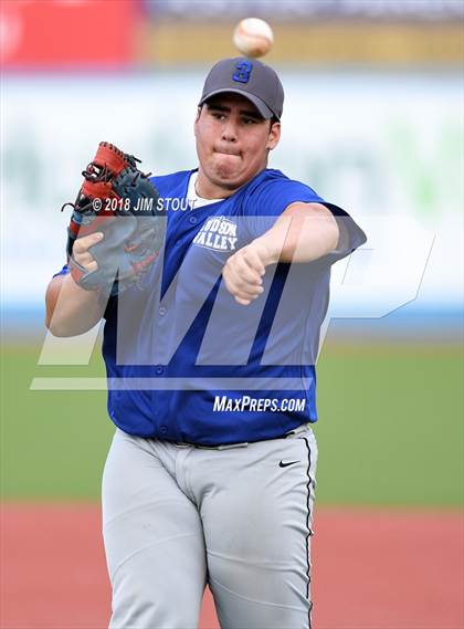 Thumbnail 1 in HVMSBL High School Futures (Team Black vs Team Blue) photogallery.