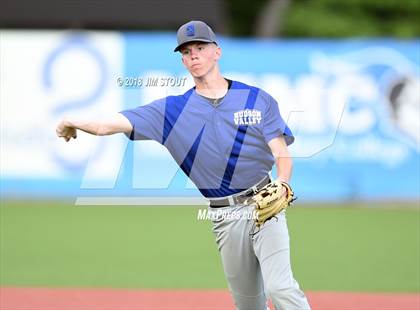 Thumbnail 2 in HVMSBL High School Futures (Team Black vs Team Blue) photogallery.