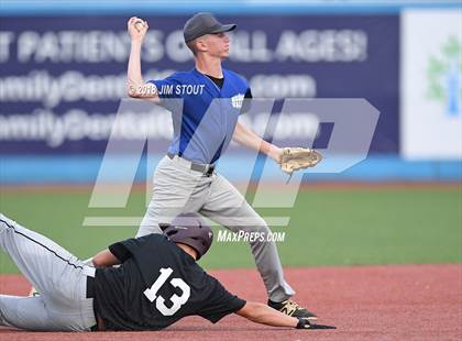 Thumbnail 1 in HVMSBL High School Futures (Team Black vs Team Blue) photogallery.