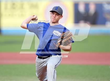 Thumbnail 2 in HVMSBL High School Futures (Team Black vs Team Blue) photogallery.