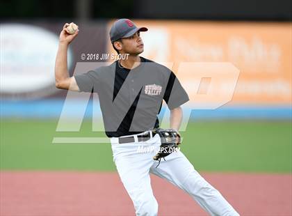 Thumbnail 3 in HVMSBL High School Futures (Team Black vs Team Blue) photogallery.