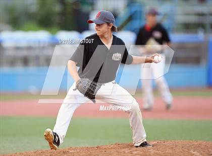 Thumbnail 3 in HVMSBL High School Futures (Team Black vs Team Blue) photogallery.