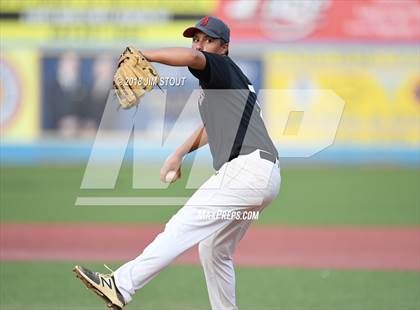 Thumbnail 1 in HVMSBL High School Futures (Team Black vs Team Blue) photogallery.